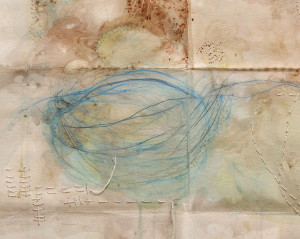 detail for Euell #8--Brece Honeycutt, work on paper, 2012